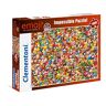 Clementoni - Emoji Impossible Puzzle, No Color, 1000 Pezzi,