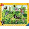 Ravensburger – Divertimento in giardino – 10 pezzi La piccola talpa puzzle con cornice per bambini dai 3 anni in su, Colore giallo