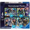 Ravensburger Disney Pixar Buzz Lightyear Jigsaw Puzzles for Kids Age 3 Years Up 4 in a Box (12, 16, 20, 24 Pieces)