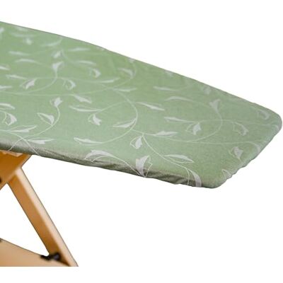 Generico Copertina per Asse da Stiro, Compatibile con Foppapedretti, Colore Argento/Verde, Copriasse da stiro , copertura asse da stiro con Elastico, Tessuto 100% Cotone, 115 x 63 cm, Made in Italy Generico Copertina per Asse da Stiro, Compatibile con Foppapedretti, Colore Argento/Verde, Copriasse da stiro , copertura asse da stiro con Elastico, Tessuto 100% Cotone, 115 x 63 cm, Made in Italy