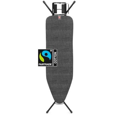Brabantia Ironing Board B Asse da Stiro, Denim Black, 124 x 38 cm Brabantia Ironing Board B Asse da Stiro, Denim Black, 124 x 38 cm