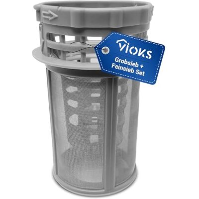 VIOKS Filtro grosso + setaccio fine di ricambio per Beko 1740800500 Whirlpоol Bauknеcht 481248058413 Filtro sporco 2 pezzi per lavastoviglie DSN DIN DUN DFN DDN GVN GSS GUN GSN GSN VIOKS Filtro grosso + setaccio fine di ricambio per Beko 1740800500 Whirlpоol Bauknеcht 481248058413 Filtro sporco 2 pezzi per lavastoviglie DSN DIN DUN DFN DDN GVN GSS GUN GSN GSN