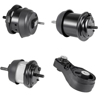VEVOR Kit di Montaggio Motore e Trasmissione di Ricambio, Set da 4, Compatibile con Chevrolet Traverse 3.6L V6 2009-2017, Sostituisce OE# A5548HY, A5549HY, A5458HY, A5444, Supporto Sicuro VEVOR Kit di Montaggio Motore e Trasmissione di Ricambio, Set da 4, Compatibile con Chevrolet Traverse 3.6L V6 2009-2017, Sostituisce OE# A5548HY, A5549HY, A5458HY, A5444, Supporto Sicuro