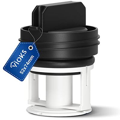 VIOKS 3226-BH-1 Filtro per lanugine, Bosch Siemens 00614351 614351, Trappola per corpi estranei, Pompa di Scarico, Lavatrice, Accessori di Ricambio, Plastica VIOKS 3226-BH-1 Filtro per lanugine, Bosch Siemens 00614351 614351, Trappola per corpi estranei, Pompa di Scarico, Lavatrice, Accessori di Ricambio, Plastica