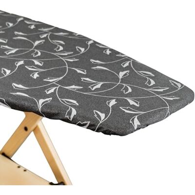 Generico Copertina per Asse da Stiro, Compatibile con Foppapedretti, Colore Argento/Grigio, Copriasse da stiro , copertura asse da stiro con Elastico, Tessuto 100% Cotone, 115 x 63 cm, Made in Italy Generico Copertina per Asse da Stiro, Compatibile con Foppapedretti, Colore Argento/Grigio, Copriasse da stiro , copertura asse da stiro con Elastico, Tessuto 100% Cotone, 115 x 63 cm, Made in Italy