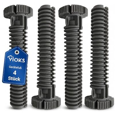 VIOKS 4 piedini di ricambio per lavastoviglie Miеle 6033081 06033081, 108 mm, grigio, adatti per lavastoviglie Miele G1xxx – G7xxx PG8 TCE TCF TCJ TDB TKB TKG TML TWF/Dishwasher Feet VIOKS 4 piedini di ricambio per lavastoviglie Miеle 6033081 06033081, 108 mm, grigio, adatti per lavastoviglie Miele G1xxx – G7xxx PG8 TCE TCF TCJ TDB TKB TKG TML TWF/Dishwasher Feet