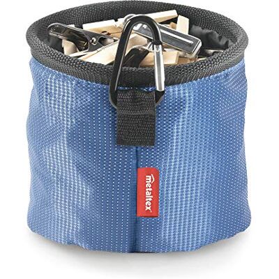 Metaltex Borsa Porta-inze, Blu Tortora, 17 x 11 x 15 cm Metaltex Borsa Porta-inze, Blu Tortora, 17 x 11 x 15 cm