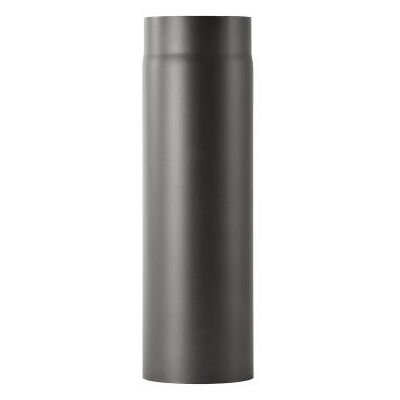 FIREFIX Senotherm Tubo per stufa in acciaio spesso 2 mm (tubo fumario), diametro 130 mm, per stufe e Fis, lunghezza 500 mm, colore: nero FIREFIX Senotherm Tubo per stufa in acciaio spesso 2 mm (tubo fumario), diametro 130 mm, per stufe e Fis, lunghezza 500 mm, colore: nero