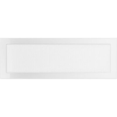 KRATKI griglia di ventilazione AIR 17x49 per caminetto bianca KRATKI griglia di ventilazione AIR 17x49 per caminetto bianca