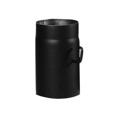 Kamino-Flam Tubo stufa con valvola a farfalla, tubo canna fumaria, ca. 250 x Ø 120 mm, testato secondo la norma EN 1856-2, nero Kamino-Flam Tubo stufa con valvola a farfalla, tubo canna fumaria, ca. 250 x Ø 120 mm, testato secondo la norma EN 1856-2, nero
