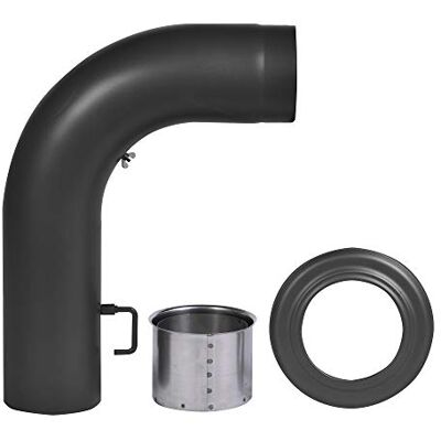 FIREFIX - Rohre 15x45 - Ø15 cm - 45 cm - Oven pipe FIREFIX - Rohre 15x45 - Ø15 cm - 45 cm - Oven pipe