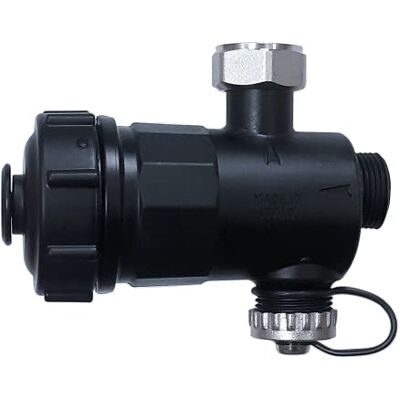 WK Filtro Defangatore Magnetico per Caldaia, Utile per Filtrazione Acqua, Protegge l'Impianto Termico dalle Impurità WK Filtro Defangatore Magnetico per Caldaia, Utile per Filtrazione Acqua, Protegge l'Impianto Termico dalle Impurità