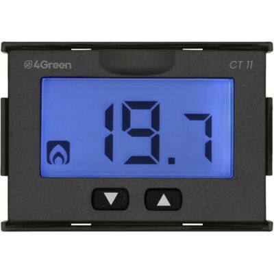 4Green CT 11A Termostato da Incasso 503 (3 moduli), Display Retroilluminato Blu, Termostato Ambiente per Caldaia e Condizionamento, Alimentazione 230V, Frontalini Bianco e Grigio Antracite 4Green CT 11A Termostato da Incasso 503 (3 moduli), Display Retroilluminato Blu, Termostato Ambiente per Caldaia e Condizionamento, Alimentazione 230V, Frontalini Bianco e Grigio Antracite