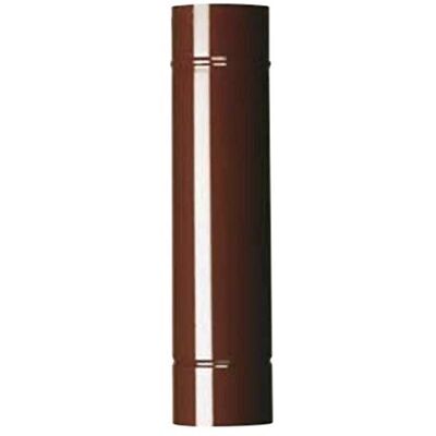Smalbo CANNA FUMARIA TUBO SMALTATO MARRONE DIAM. 120 x mt.1 PER STUFA A LEGNA Smalbo CANNA FUMARIA TUBO SMALTATO MARRONE DIAM. 120 x mt.1 PER STUFA A LEGNA