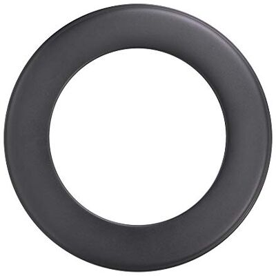 FIREFIX Rosetta per canna fumaria da 2 mm, diametro 180 mm, per stufe e camini, Senotherm, colore: Nero FIREFIX Rosetta per canna fumaria da 2 mm, diametro 180 mm, per stufe e camini, Senotherm, colore: Nero