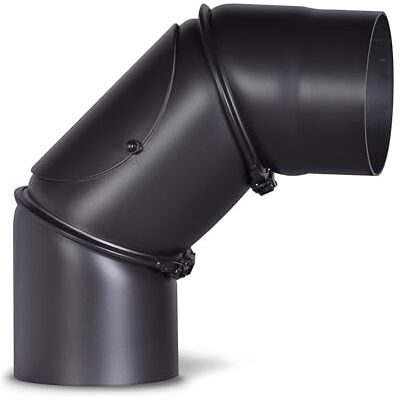 FIREFIX tubo a gomito per stufa - Pipe for stove FIREFIX tubo a gomito per stufa - Pipe for stove
