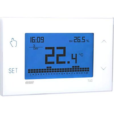 VEMER - VE771600 tuo - Bianco - 230V - Termostato VEMER - VE771600 tuo - Bianco - 230V - Termostato