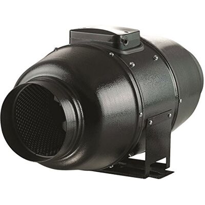 Airflow Aventa In-line ventola silenziosa, 52 W, 230 V, nero, 150 mm Airflow Aventa In-line ventola silenziosa, 52 W, 230 V, nero, 150 mm