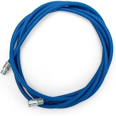 BARETTO Prolunga Pulizia Stufa a Pellet Lunghezza 3 m Acciaio Rivestito Blu Flessibile Accessorio per Spazzole Pulizia Canna Fumaria BARETTO Prolunga Pulizia Stufa a Pellet Lunghezza 3 m Acciaio Rivestito Blu Flessibile Accessorio per Spazzole Pulizia Canna Fumaria