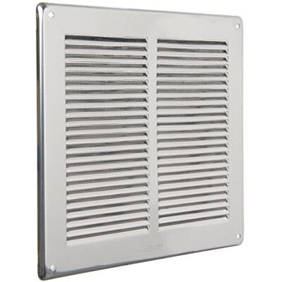 Griglia di ventilazione in acciaio Gin24r-y Quadra sovrapponibile Griglia di ventilazione in acciaio Gin24r-y Quadra sovrapponibile
