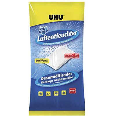 UHU - Air Max - 1000g - Pack da 12 - Desiccant refill UHU - Air Max - 1000g - Pack da 12 - Desiccant refill
