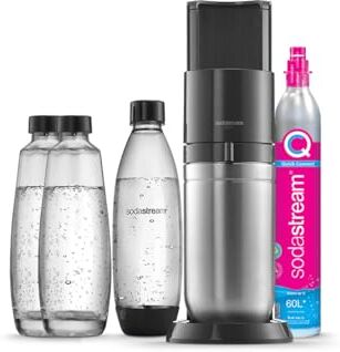 SODASTREAM DUO Noir, Acier inoxydable