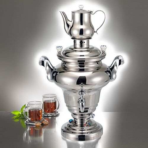 BEEM 7105 Samovar Katharina I, 15 Litri, 3000 W, Dorato, Acciaio Inox