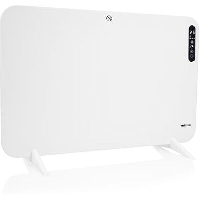 Tristar Pannello Infrarossi, 400 W, Termostato, Timer 1-24 h, Telecomando Rilevamento finestra aperta, Blocco bambini, Protezione dal surriscaldamento, IP44, A parete o su piedini, Tristar Pannello Infrarossi, 400 W, Termostato, Timer 1-24 h, Telecomando Rilevamento finestra aperta, Blocco bambini, Protezione dal surriscaldamento, IP44, A parete o su piedini,