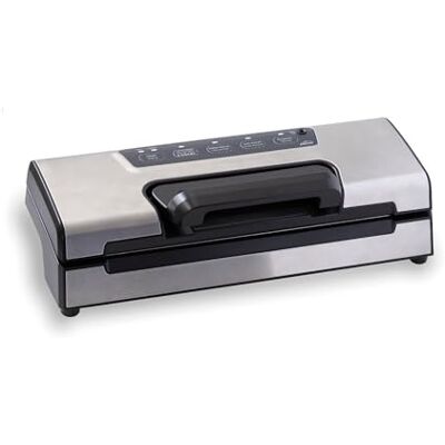 LACOR Macchina a vuoto ingegnosa, 120 W, 40x17,5 cm, include Ada... Utensile professionale duraturo; progettato per prestazioni ottimali e una pulizia rapida in lavastoviglie LACOR Macchina a vuoto ingegnosa, 120 W, 40x17,5 cm, include Ada... Utensile professionale duraturo; progettato per prestazioni ottimali e una pulizia rapida in lavastoviglie