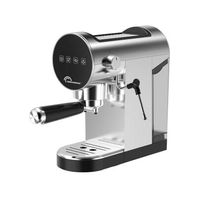 LITTLE BALANCE Digitale Expresso Inox Macchina per caffè espresso con Montalatte per Cappuccini, Macchina da caffè 20 bar, Serbatoio rimovibile 0,9 l, Ultra compatto, Touch Screen 1360 W, Tutto LITTLE BALANCE Digitale Expresso Inox Macchina per caffè espresso con Montalatte per Cappuccini, Macchina da caffè 20 bar, Serbatoio rimovibile 0,9 l, Ultra compatto, Touch Screen 1360 W, Tutto