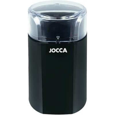 Jocca Macinacaffè elettrico 60 g Lame in acciaio inox Motore potente AC Per caffè, spezie, semi e noci Jocca Macinacaffè elettrico 60 g Lame in acciaio inox Motore potente AC Per caffè, spezie, semi e noci
