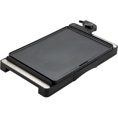 Jata Piastra da cucina 2000 W, superficie 35,6 x 25,4 cm. Antiaderente Senza PFOA. Molto resistente ai graffi. Facile da pulire. Vassoio raccoglitori Jata Piastra da cucina 2000 W, superficie 35,6 x 25,4 cm. Antiaderente Senza PFOA. Molto resistente ai graffi. Facile da pulire. Vassoio raccoglitori