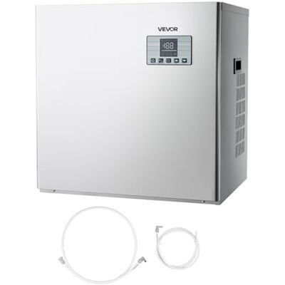 VEVOR Testa per Macchine per Cubetti di Ghiaccio Commerciali, in Acciaio Inox da 181 kg con Pannello di Controllo Intelligente, Autopulente, Spessore Regolabile, per Ristoranti, Bar, Solo Testa VEVOR Testa per Macchine per Cubetti di Ghiaccio Commerciali, in Acciaio Inox da 181 kg con Pannello di Controllo Intelligente, Autopulente, Spessore Regolabile, per Ristoranti, Bar, Solo Testa