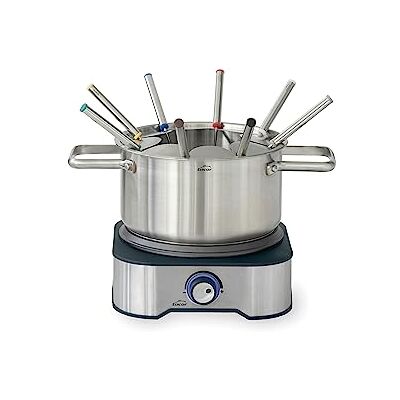 LACOR Fondue elettrica, formaggio fondente e cioccolato, con 8 Utensile professionale duraturo; progettato per prestazioni ottimali e una pulizia rapida in lavastoviglie LACOR Fondue elettrica, formaggio fondente e cioccolato, con 8 Utensile professionale duraturo; progettato per prestazioni ottimali e una pulizia rapida in lavastoviglie