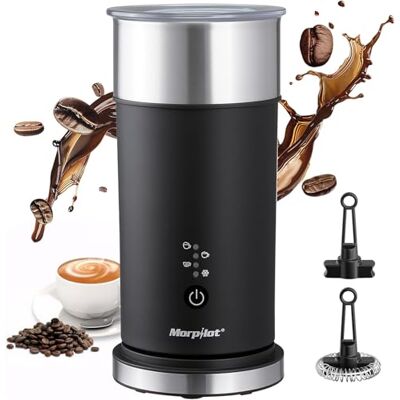 Morpilot Milk Frother Black- Morpilot Milk Frother Black-