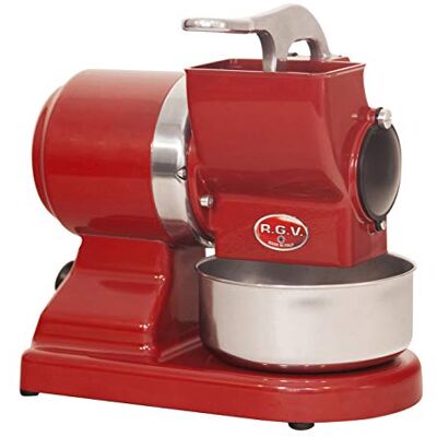 RGV MAXI VIP 8G/S Grattugia Elettrica con Rullo Estraibile, 450 W, Alluminio, Rossa RGV MAXI VIP 8G/S Grattugia Elettrica con Rullo Estraibile, 450 W, Alluminio, Rossa