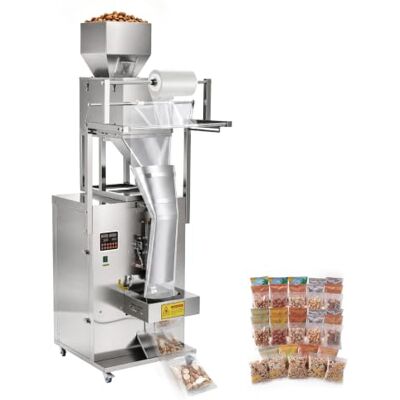 VEVOR Macchina Dosatrice e Sigillatrice per Polveri e Granuli, 10-999 g Dosatore Automatica per Granuli, in Acciaio Inox, Pesatura e Sigillatura Intelligenti, per Caffè, Cereali e Spezie, Argento VEVOR Macchina Dosatrice e Sigillatrice per Polveri e Granuli, 10-999 g Dosatore Automatica per Granuli, in Acciaio Inox, Pesatura e Sigillatura Intelligenti, per Caffè, Cereali e Spezie, Argento