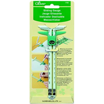 Clover Calibro scorrevole CL, plastica, colorato, taglia unica Clover Calibro scorrevole CL, plastica, colorato, taglia unica