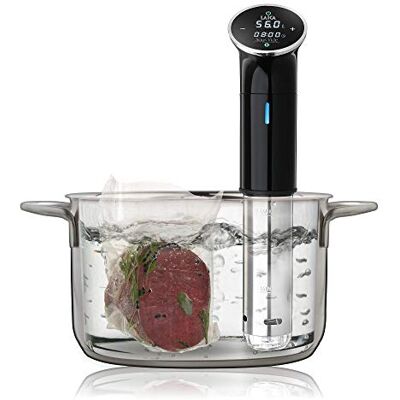 Laica Svc107 Sous Vide Termocircolatore a Immersione per Cottura Sottovuoto a Bassa Temperatura, Attivazione a Sfioro Laica Svc107 Sous Vide Termocircolatore a Immersione per Cottura Sottovuoto a Bassa Temperatura, Attivazione a Sfioro