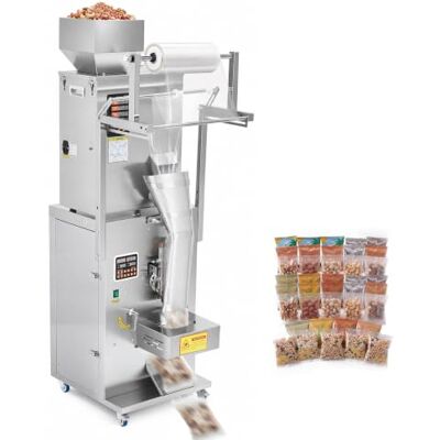 VEVOR Macchina Dosatrice e Sigillatrice per Polveri, 10-500 g, Argento Dosatore Automatico per Granuli, Confezionatrice in Acciaio Inox, Pesatura e Sigillatura Intelligenti, per Caffè, Cereali, Tè VEVOR Macchina Dosatrice e Sigillatrice per Polveri, 10-500 g, Argento Dosatore Automatico per Granuli, Confezionatrice in Acciaio Inox, Pesatura e Sigillatura Intelligenti, per Caffè, Cereali, Tè
