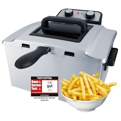 Steba DF 300 Singolo Indipendente 5L 3000W Grigio Steba DF 300 Singolo Indipendente 5L 3000W Grigio