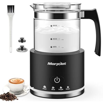 Morpilot Montalatte elettrico, 130-500 ml, 600 W, Morpilot Montalatte elettrico, 130-500 ml, 600 W,