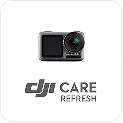 DJI Osmo Action Care Refresh, Garanzia per Osmo Action, fino a due Sostituzioni Entro 12 Mesi, Supporto Rapido, Copertura Contro gli Incidenti e i Danni Causati dall'Acqua, Attivato entro 30 giorni