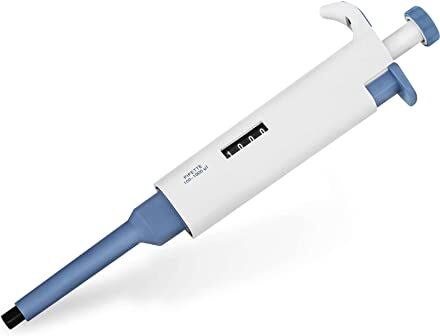 Steinberg Micropipetta da Laboratorio Volume Variabile SBS-PIP100 (Volume 100-1000 µl, Livelli volume 5 µl, Display a 4 cifre, 100 Puntali incl.)