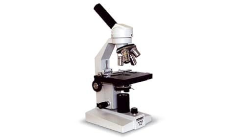 Konus ACADEMY-2 1000x Microscopio Monoculare con Zoom 1000x, Versatile e Ideale per Laboratori e Scuole