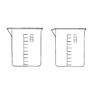 Vitlab ® Griffin, PP, graduato, 5000 ml Vitlab ® Griffin, PP, graduato, 5000 ml