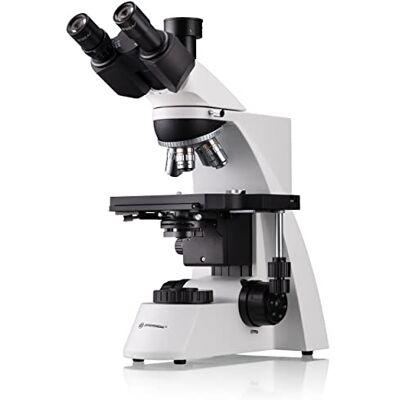 BRESSER 5760100 Science TRM 301 Microscopio Illuminazione Köhler trasmessa, Tubo fotografico trinoculare, Tavolino meccanico, Condensatore Abbe, Fuoco macro e fine BRESSER 5760100 Science TRM 301 Microscopio Illuminazione Köhler trasmessa, Tubo fotografico trinoculare, Tavolino meccanico, Condensatore Abbe, Fuoco macro e fine