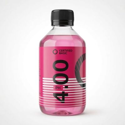 Generic Soluzione di calibrazione pH 4 250 ml Soluzione tampone pH 4,01 NIST piscina pHmetro elettrodo pronta all'uso laboratorio Generic Soluzione di calibrazione pH 4 250 ml Soluzione tampone pH 4,01 NIST piscina pHmetro elettrodo pronta all'uso laboratorio