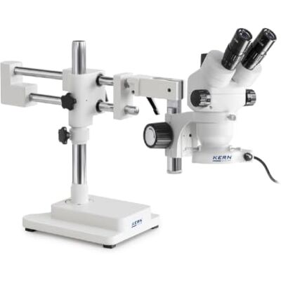 KERN Set di microscopio stereo OZM, trinoculare, ingrandimento 7x 45x KERN Set di microscopio stereo OZM, trinoculare, ingrandimento 7x 45x