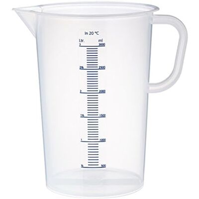 Vitlab neoLab Caraffa graduata in polipropilene, 3000 ml Vitlab neoLab Caraffa graduata in polipropilene, 3000 ml